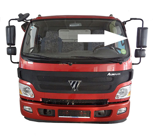 Зеркало боковое FOTON-1041,1051,1061 AUMARK - большое
